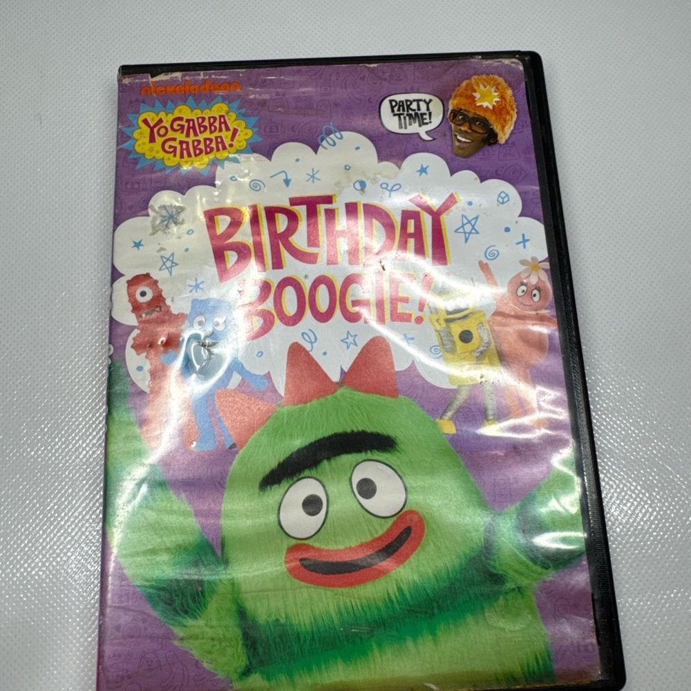 Yo Gabba Gabba : Birthday Boogie DVD 2010 Nickelodeon Nick JR Party Time